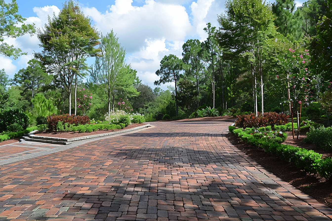 brick paver custom driveways Gulfport, MS