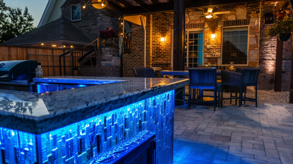 Planning and Safety Considerations for your rustic outdoor kitchen and bar