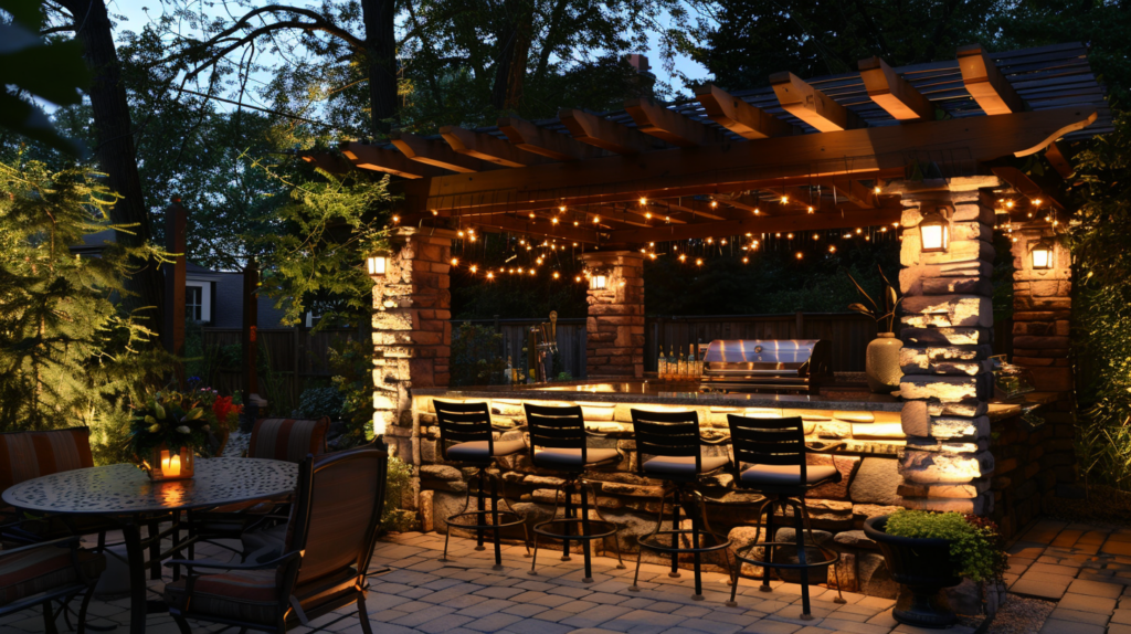 Rustic Outdoor Kitchen and Bar Design Essentials