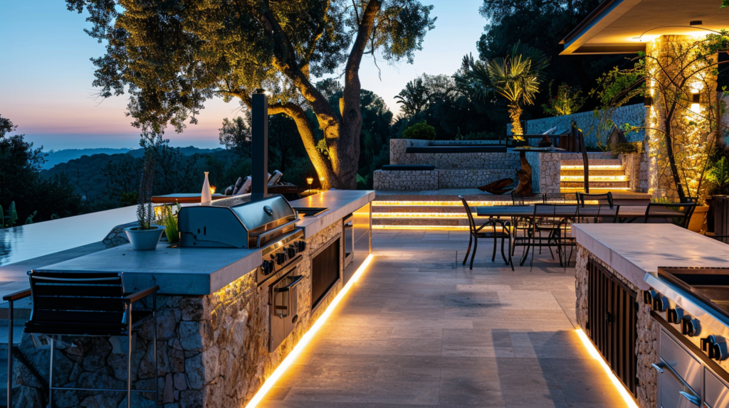 Modern Outdoor Bars and Kitchen Design Inspirations